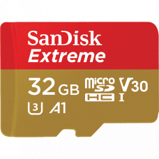 32GB карта памяти Sandisk Extreme microSDHC CL10 90MB/s