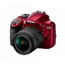 D3400 Kit AF-P DX 18-55mm f/3.5-5.6G VR (красный)