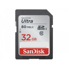32GB карта памяти Sandisk Ultra SDHC CL10  80MB/s
