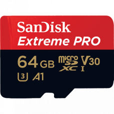 64GB карта памяти Sandisk Extreme PRO microSDHC 100MB/s