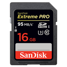 16GB карта памяти Sandisk Extreme Pro SDHC - 95MB/s UHS-I U1 CL10