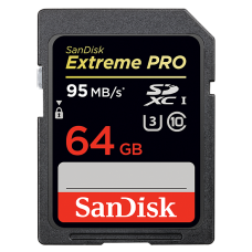 64GB карта памяти Sandisk Extreme Pro SDXC - 95MB/s UHS-I CL10