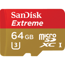 64GB карта памяти Sandisk Extreme microSDHC CL10 90MB/s