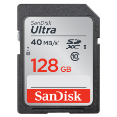 128GB карта памяти  Sandisk Ultra SDXC CL10  40MB/s
