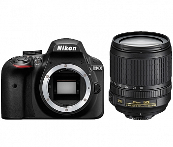 D3400 Kit AF-S DX 18-105mm f/3.5-5.6G ED VR