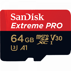64GB карта памяти Sandisk Extreme PRO microSDHC 100MB/s