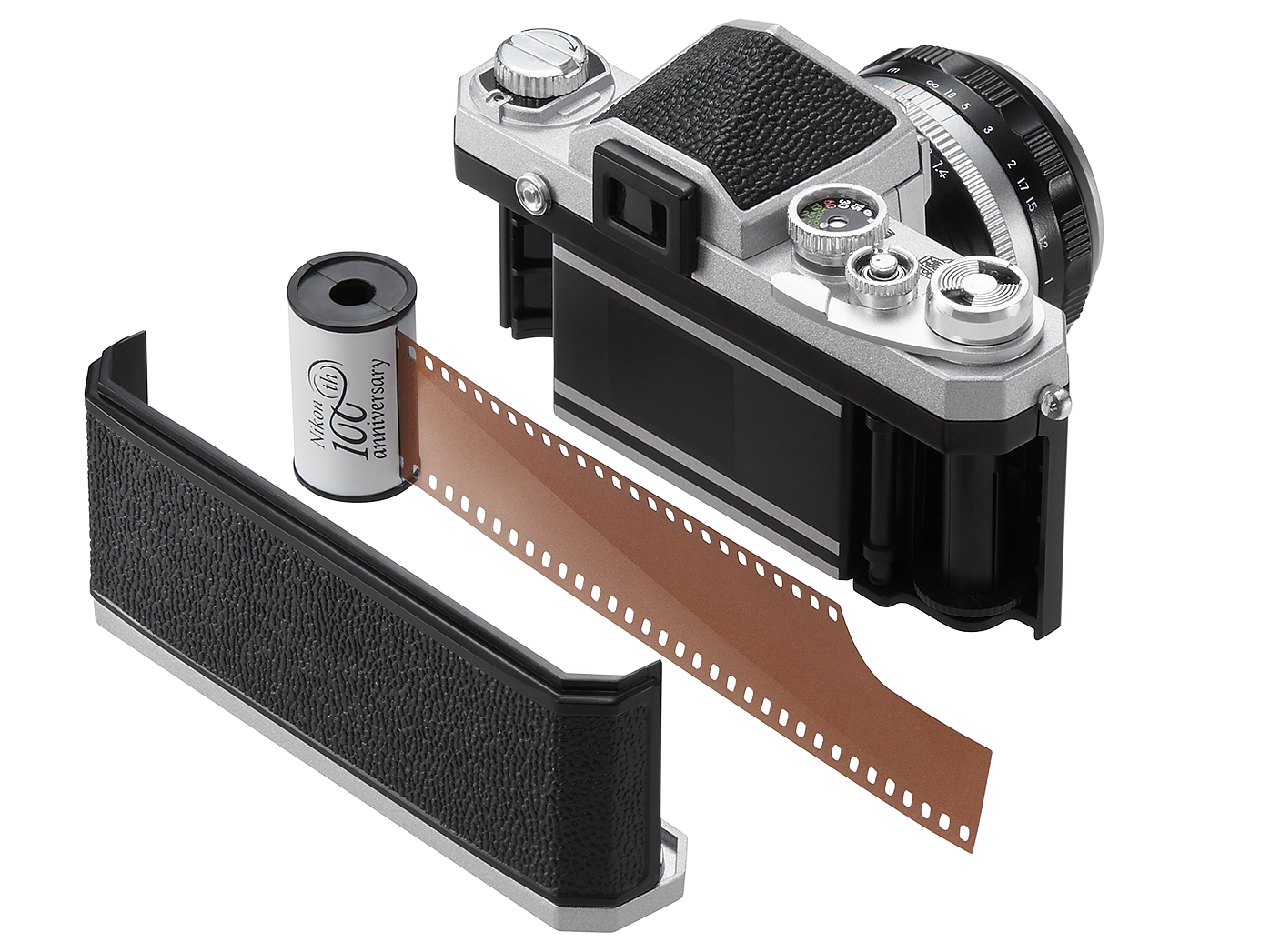 Миниатюрная юбилейная модель фотокамеры Nikon F 100th Anniversary