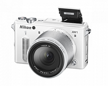  Nikon 1 AW1 Kit 11-27.5mm f/3.5–5.6 Белый