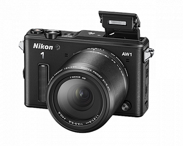  Nikon 1 AW1 Kit 11-27.5mm f/3.5–5.6 Черный