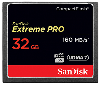 32GB карта памяти Sandisk Extreme PRO CF 160MB/s 1067x