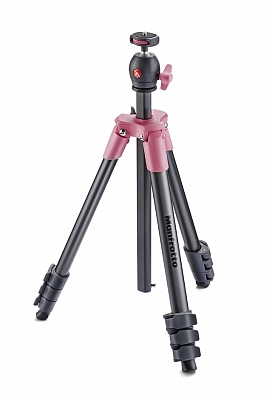 Manfrotto Штатив для фото-видеокамеры COMPACT LIGHT розовый