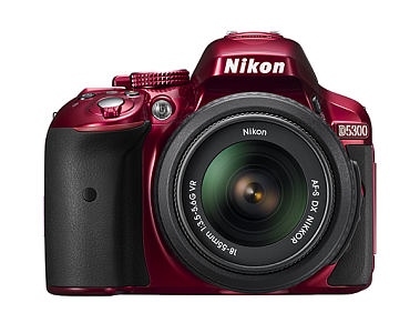  D5300 Kit AF-S DX 18-55mm f/3.5-5.6G VR II  Красный
